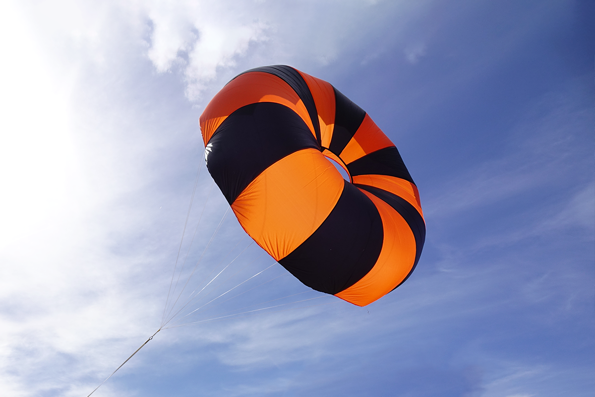 BLUEWING 72 Drift Sock Sea Anchor 6ft 840D Nylon Black Parachute