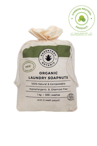 Greenfrog Botanic Natural Laundry Soapnuts 1kg