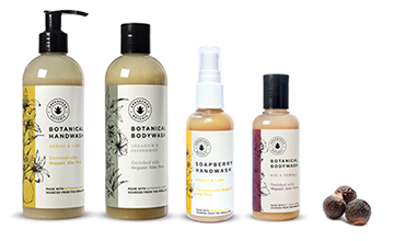 Greenfrog Botanic's Natural Soapberry Skincare Range