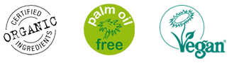 Certified Organic - Palm Oil Free - Certified Vegan Beauty Products