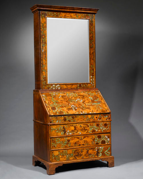 William & Mary Period Marquetry Bureau