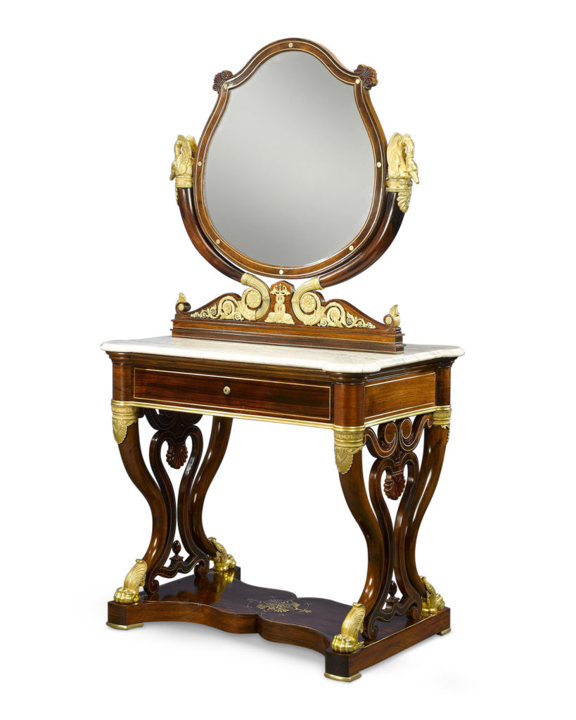 French Empire Dressing Table