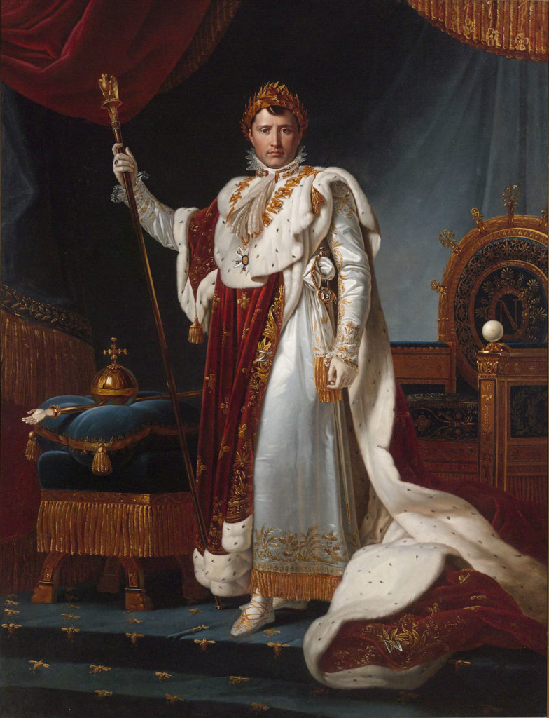 Emperor Napoléon In Coronation Robes by François Gérard and his Studio