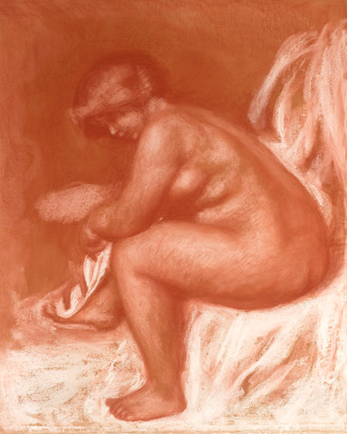 Après Le Bain by Pierre-Auguste Renoir. Circa 1898.