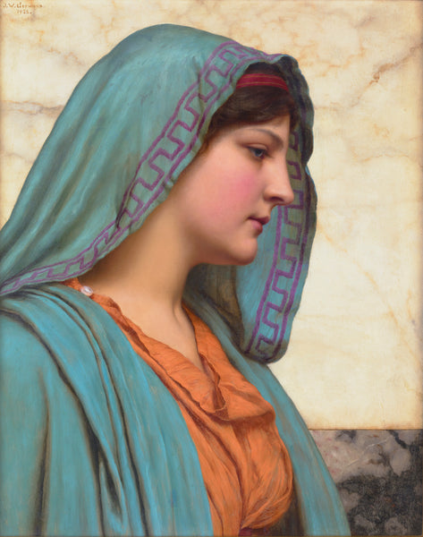 Cytheris by John Wiliam Godward. Dated 1922. M.S. Rau (New Orleans)