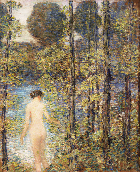 The Bather by Childe Hassam. Circa 1905.