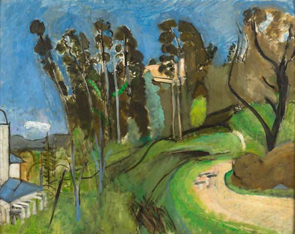 Grand Paysage, Mont Alban by Henri Matisse. Circa 1918