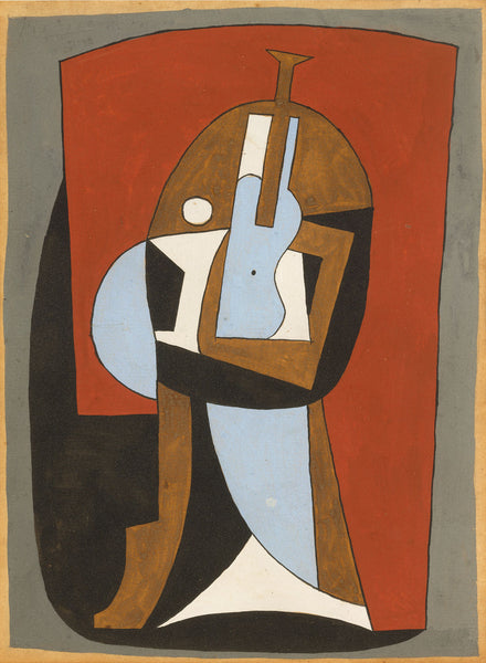 Guitare Sur Un Guéridon by Pablo Picasso.