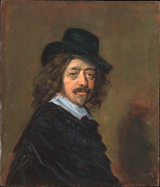 Frans Hals Self Portrait. Circa 1650. Metropolitan Museum of Art. Source. 
