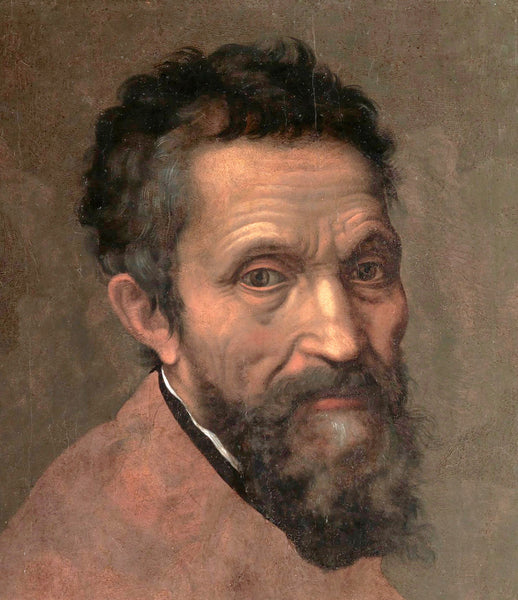 Michelangelo Buonarroti (detail) by Daniele da Volterra, c. 1545.