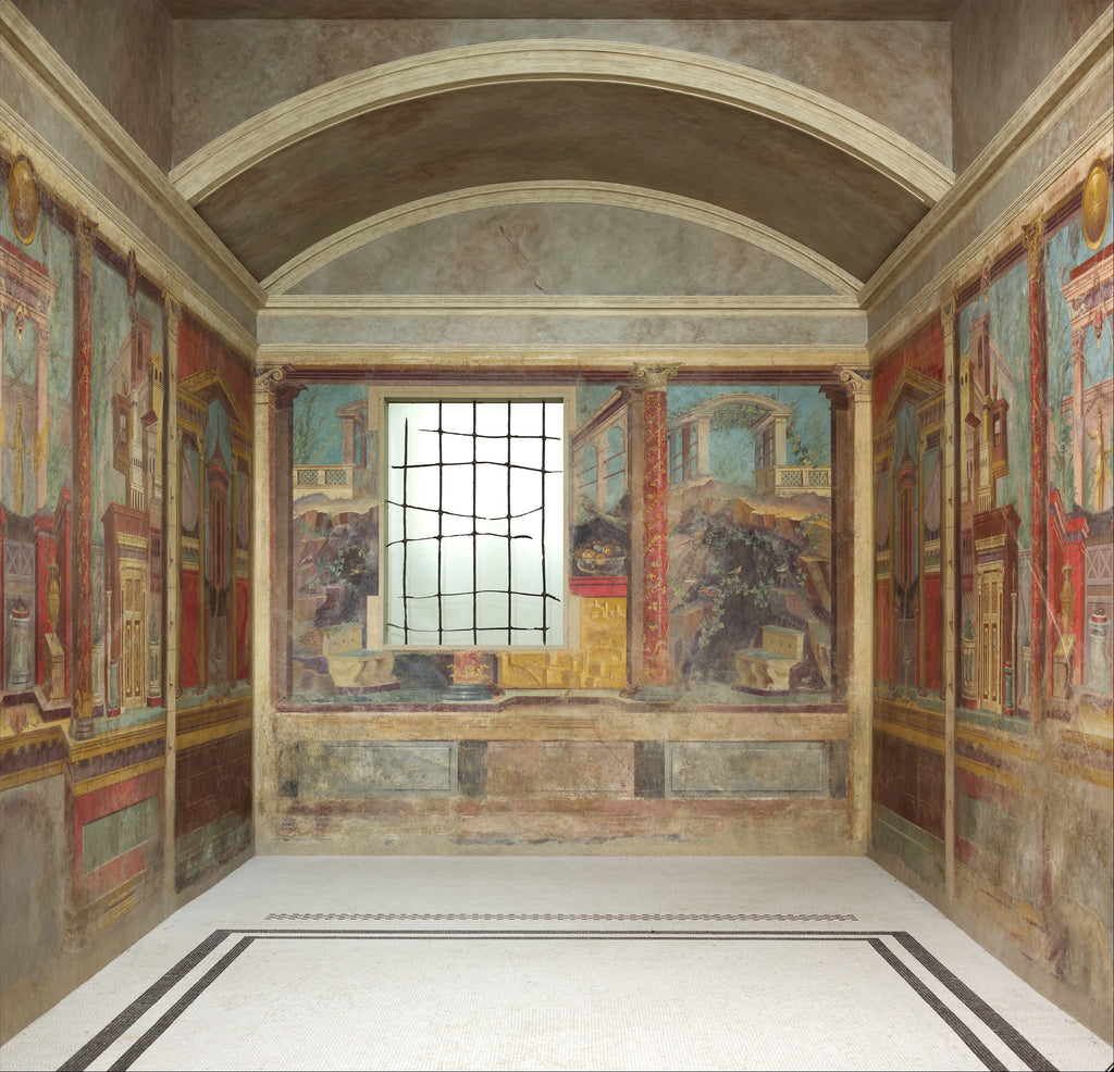 Bedroom from the Villa of P. Fannius Sinister at Boscoreale. Circa 50-40 B.C.