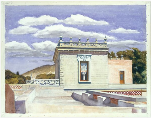 Saltillo Mansion by Hopper. 1943. The Metropolitan Museum of Art.