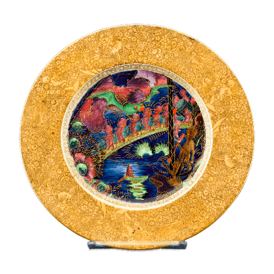 Wedgwood ‘Fairyland Lustre’ Plate, circa 1923