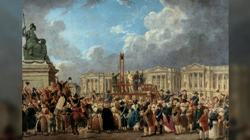 During the Reign of Terror, Marie Antoinette and many other aristocrats and royals met their demise at the guillotine.