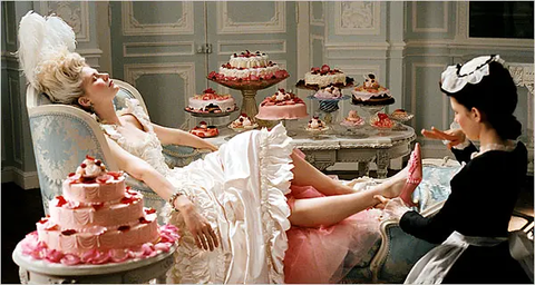 Sofia Coppola’s film Marie Antoinette starring Kirsten Dunst put a modern spin on the ill-fated queen’s tragic tale.