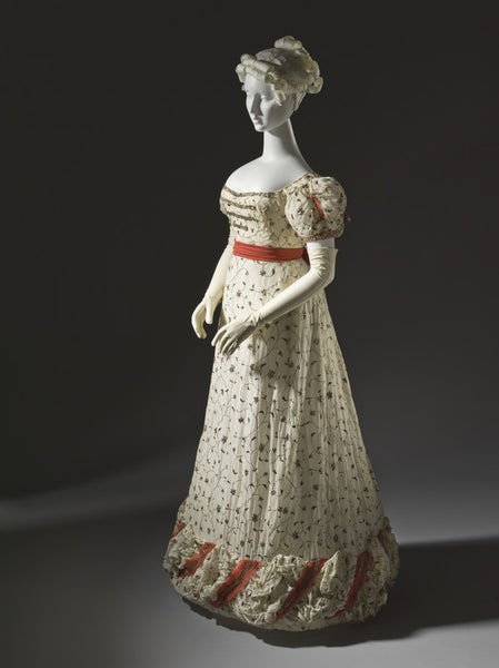 Empire Waist Woman's Dress, England, circa 1820 | LACMA