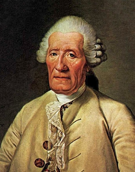 Jacques de Vaucanson, French artist and inventor. Circa 1784. Source.