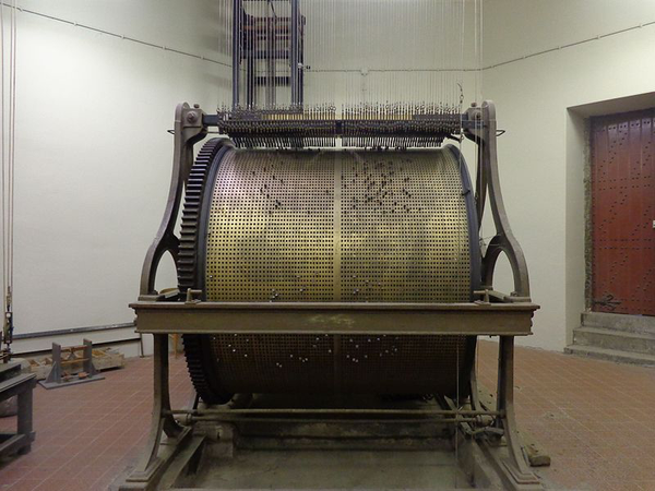 Carillon in the Belfort of Gent. 2012. Source. 