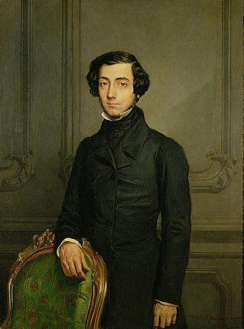 Alexis de Tocqueville by Théodore Chassériau. 1850. Source.