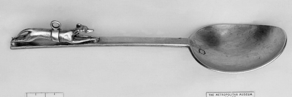 Puritan spoon by Stephen Venables. Circa 1652–53. Metropolitan Museum of Art.