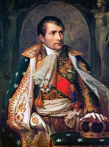 Portrait of Napoleon as King of Italy (1805).