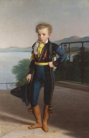 Portrait of Napoléon II attributed to Johann Peter Krafft. M.S. Rau.