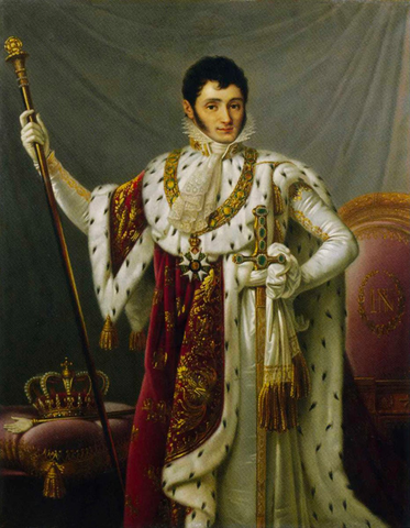 Jérôme-Napoléon Bonaparte, King of Westphalia. Circa 1810. Source.