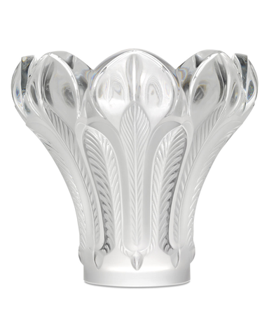 Esna Crystal Vase by Lalique.