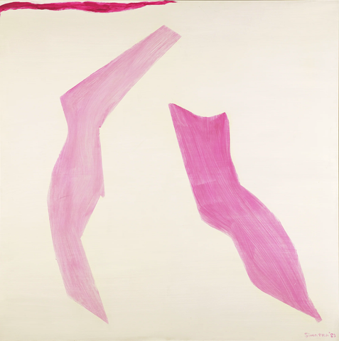 Abstract In Pink, Purple, And White by Frank Sinatra.