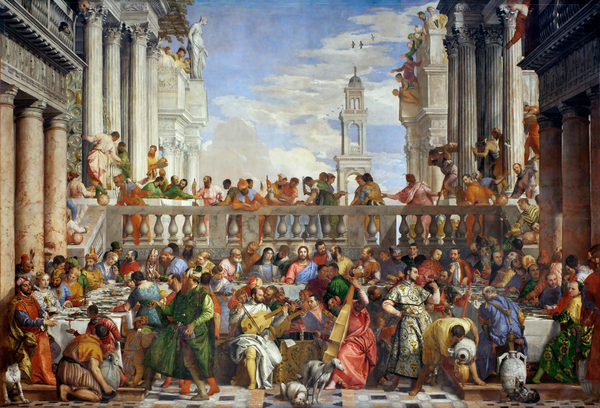 The Wedding Feast at Cana by Veronese. 1563.