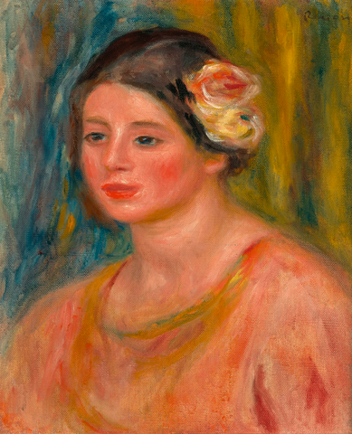 Madeleine By Pierre-Auguste Renoir.
