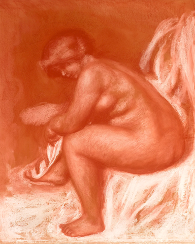 Après Le Bain By Pierre-Auguste Renoir.