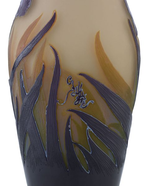 Cameo Glass Vase by Émile Gallé. Circa 1900. M.S. Rau