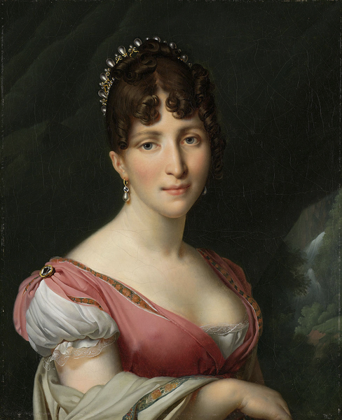 Portrait of Hortense Bonaparte, Queen Holland by Anne Louis Girodet-Trioson, circa 1809. Louis-Napoleon’s mother, unhappily married to Napoleon’s brother Louis, filled her son’s head with imperial fantasies.