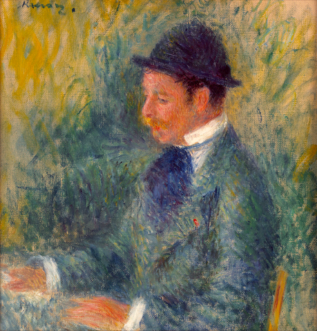 L'homme au petit chapeau by Pierre-Auguste Renoir.