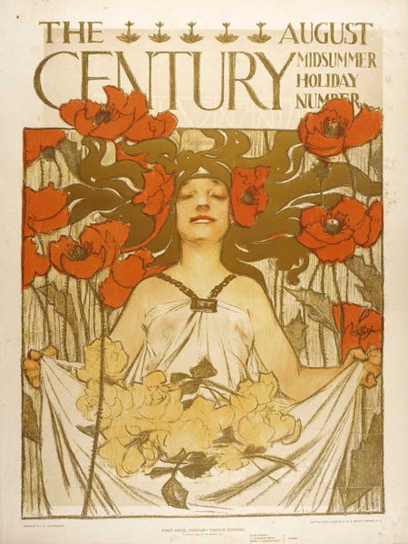 The Century cover by J.C. Leyendecker, August 1896, Museu Nacional d'Art de Catalunya (Barcelona).