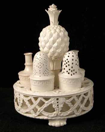 Wedgwood Creamware Cruet Set, circa 1770.