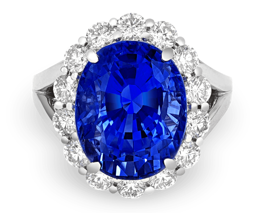 Sapphire Ring, 12.53 Carats | M.S. Rau