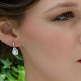 Belmont crystal teardrop earrings