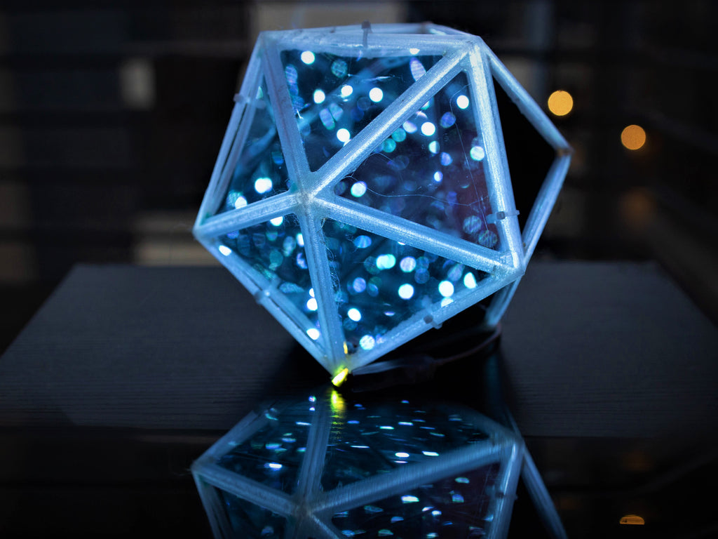 Tetrahedron Infinity Mirror Thunder Domes