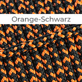 retrieverleine orange-schwarz 6mm kensons for dogs