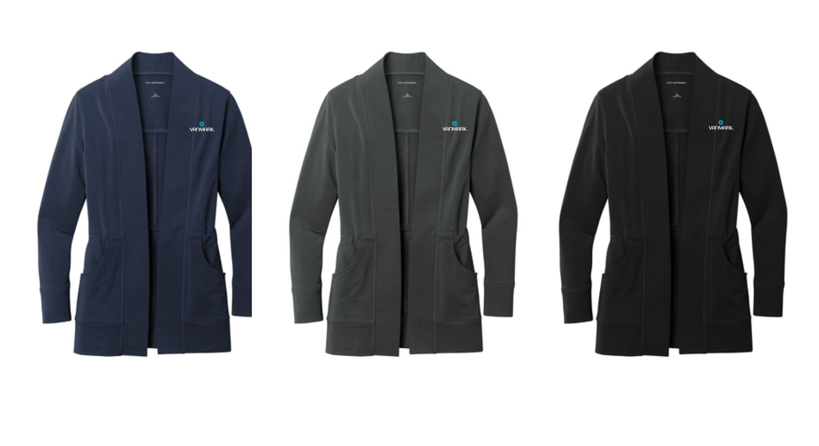 Vanmark - Ladies Microterry Cardigan