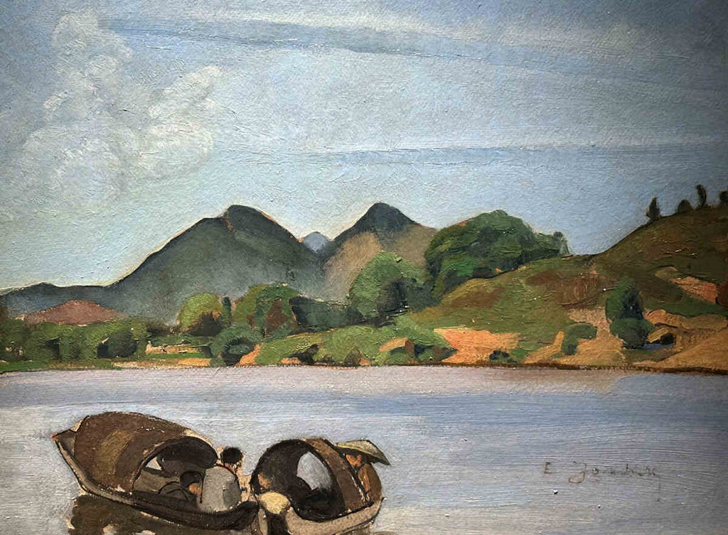 Tranh sơn dầu phong cảnh Việt Nam của hoạ sĩ Évariste Jonchère