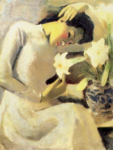 Kiệt tác “Thiếu nữ bên hoa huệ” của họa sĩ Tô Ngọc Vân - Năm 1943