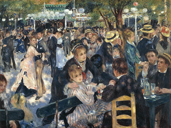 Bức tranh vẽ “Khiêu vũ tại Moulin de la Galette” - Họa sĩ Renoir
