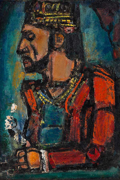Bức tranh “The Old King, 1916–36” của họa sĩ Georges Rouault