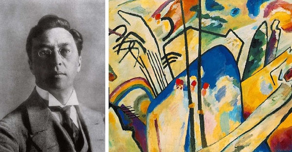 Wassily Kandinsky là người đã khơi nguồn cho sự phát triển của tranh trừu tượng