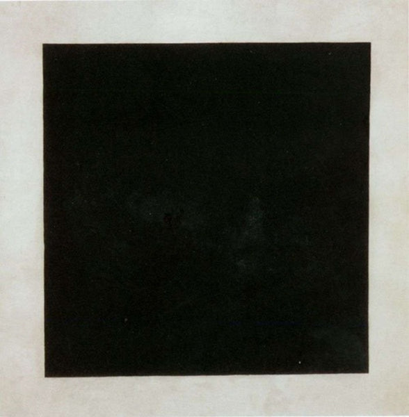 Carré noir sur fond blanc – Kasimir Malevitch (1915)