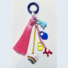 Rainbow Bag Charm