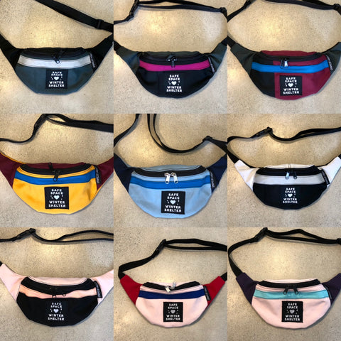 finished fanny packs